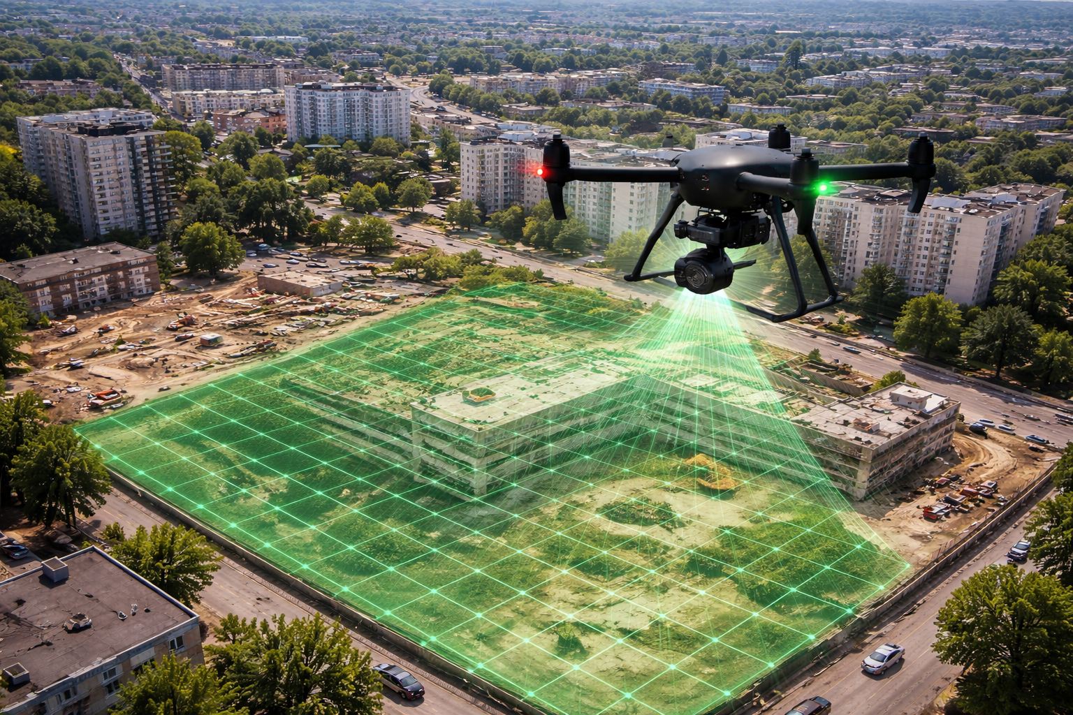 Mapeamento Aéreo com Drones