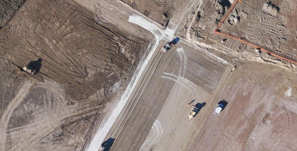 Acompanhamento de Obras com Drone